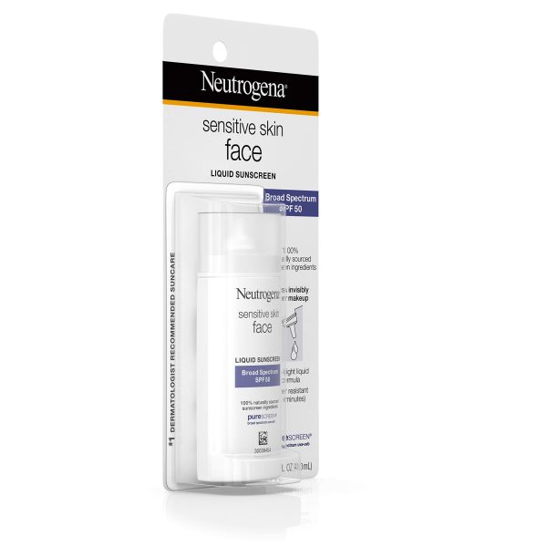Neutrogena Face Sunscreen for Sensitive Skin from Naturally Sourced Ingredients