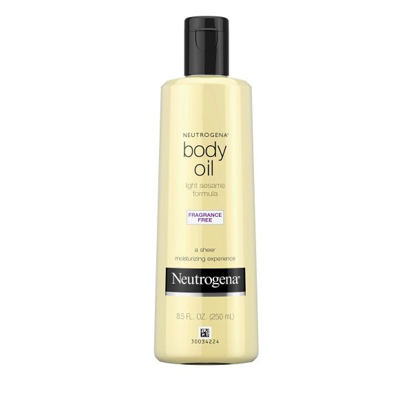 Neutrogena Fragrance-Free Lightweight Body Oil for Dry Skin