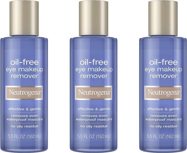 Neutrogena Gentle Oil-Free Eye Makeup Remover & Cleanser for Sensitive Eyes