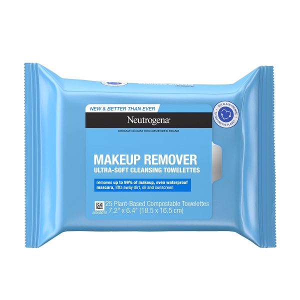 Neutrogena Makeup Remover Cleansing Towelettes, Daily Cleansing Face Wipes
