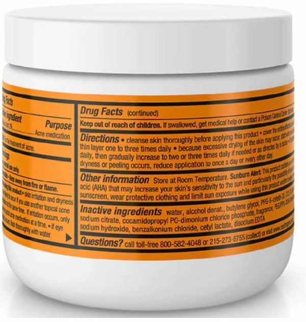 Neutrogena Rapid Clear Acne Face Pads with Salicylic Acid Acne Treatment Medicine