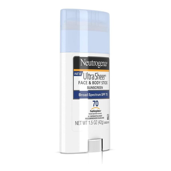 Neutrogena Ultra Sheer Non-Greasy Sunscreen Stick for Face & Body