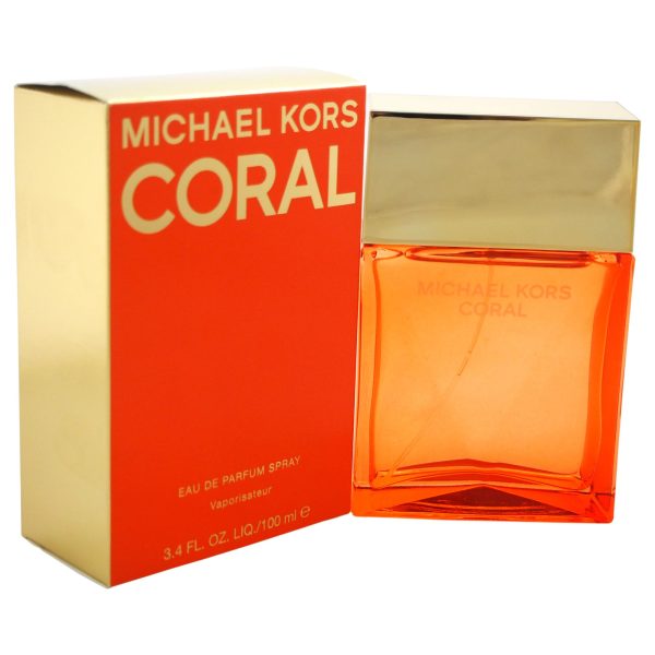 New Fragrance Michael Kors Coral 3.4 Oz Eau De Parfume Spray for Women