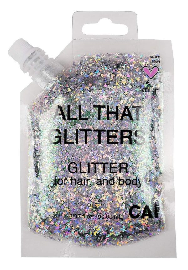 New Hair and Body Glitter Bag Pouch Holographic Cosmetic Grade Glamour