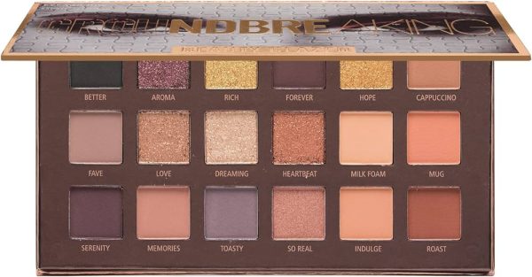 New Nude Eyeshadow Palette The 18 Colors Matte Shimmer Glitter Multi-Reflective