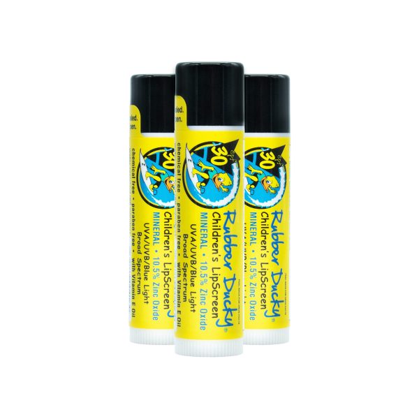 NEW! SPF30 Mineral Lip Balm with Vitamin E - Sunscreen with Organic Essentials