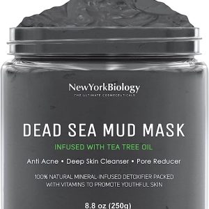 New York Biology Dead Sea Mud Mask for Face and Body - Natural Spa Quality