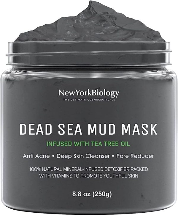 New York Biology Dead Sea Mud Mask for Face and Body - Natural Spa Quality