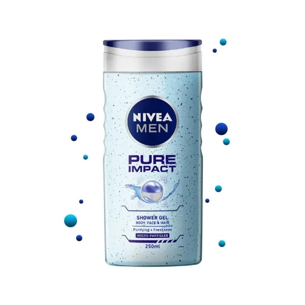 Nivea For Men Pure Impact Shower Gel