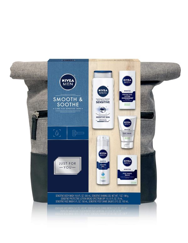 NIVEA Men Dapper Duffel Gift Set - 5 Piece Collection