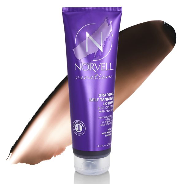 Norvell Venetian Sunless CC Tanning Color Extender Moisturizing Lotion