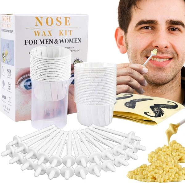 Nose Hair Removal Waxing Kit Ears Nose Hair Remover