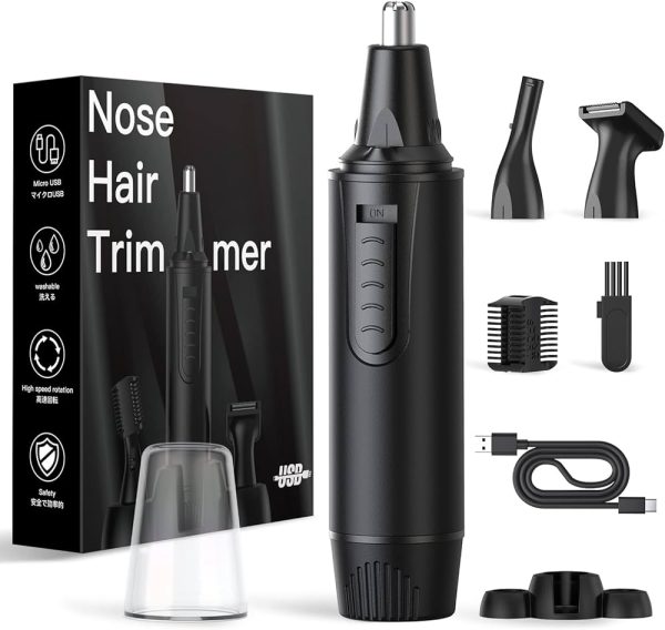 Nose Hair Trimmer for Women Men Electrical Ear and Nose Hair Clippers