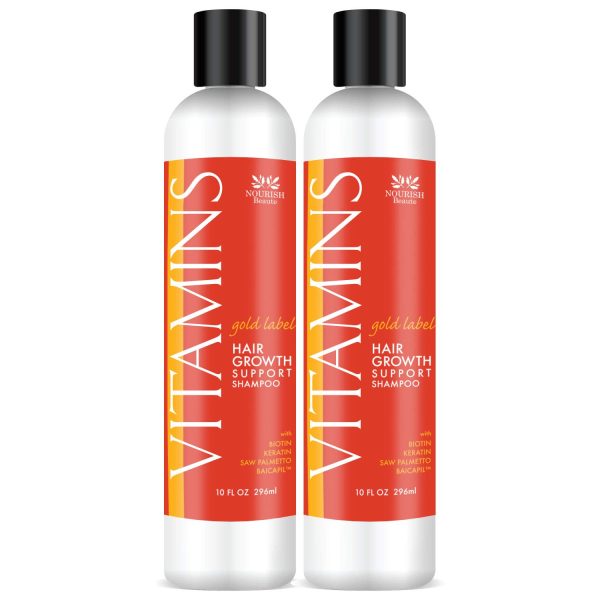 Nourish Beaute Vitamins Shampoo for Hair Loss that Promotes Hair Regrowth