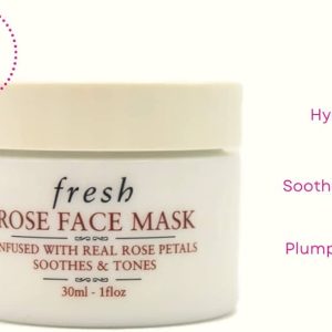 Nourishing Face Mask for Women Infused with Real Petals