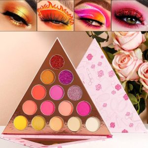 Nude Gold Red Eyeshadow Palette - Pizza