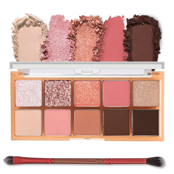 Nude Pink Matte Eye Eyeshadow Makeup Palette Pallet