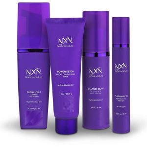 NxN Oil Control System - Set with Kaolin Clay Face Mask, Mattifying Primer