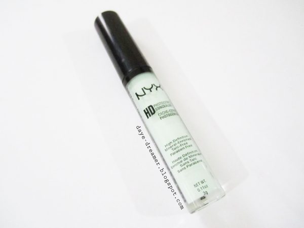 Flawless Coverage and Color Correction with NYX Professional Makeup Concealer Wand in Green