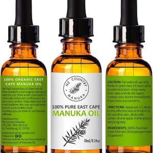 NZ Country 100% Manuka Oil 10ml Pure East Cape Natural Anti-Fungal