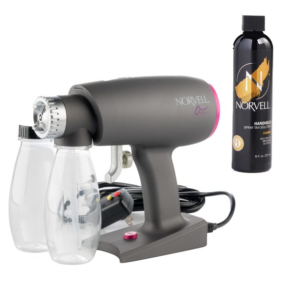Oasis Spray Tan Machine Kit with Norvell Sunless Tanning Solution Bundle