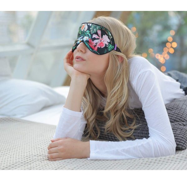 Experience Restful Sleep – O'Bester Natural Silk Sleep Mask with Adjustable Strap