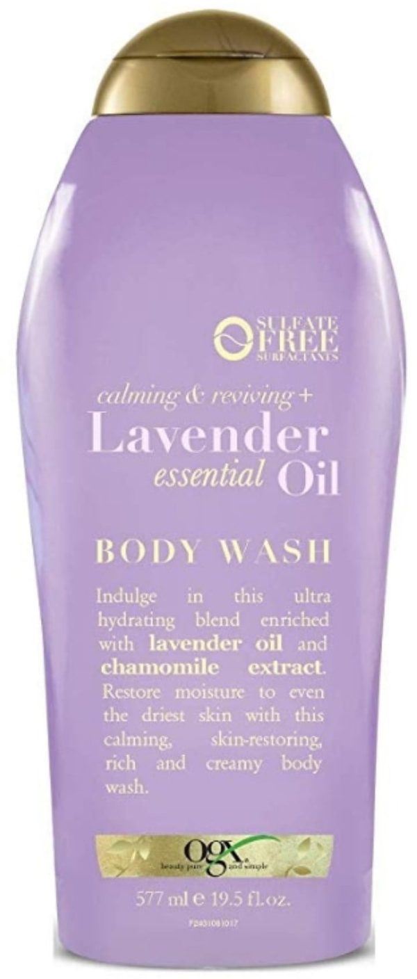 OGX Calming & Reviving + Lavender Essential Oil Body Wash