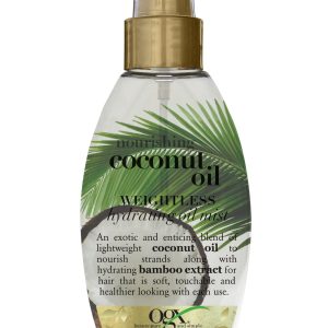 Nourish and Revive Hair with OGX Coconut Milk Weightless Hydrating Oil Mist