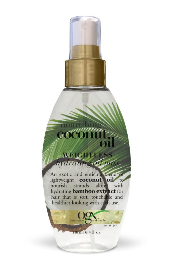 Nourish and Revive Hair with OGX Coconut Milk Weightless Hydrating Oil Mist