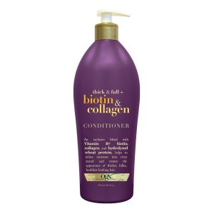 OGX Thick & Full + Biotin & Collagen Conditioner, Salon Size