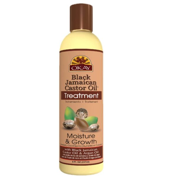 OKAY | Black Jamaican Castor Oil | Treatment for All Hair Types/Textures