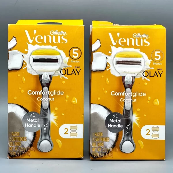 Olay Coconut Womens Razor Handle + Blade Refills