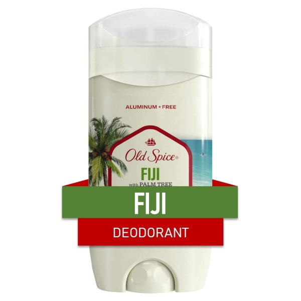 Old Spice Aluminum Free Deodorant for Men, Fiji with Palm Tree Scent