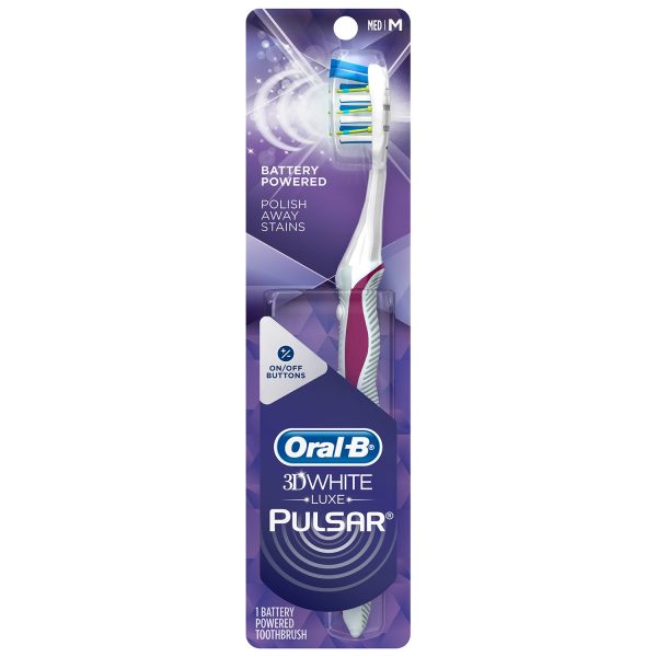 Oral-B Pulsar 3d White Advanced Vivid Soft Toothbrush