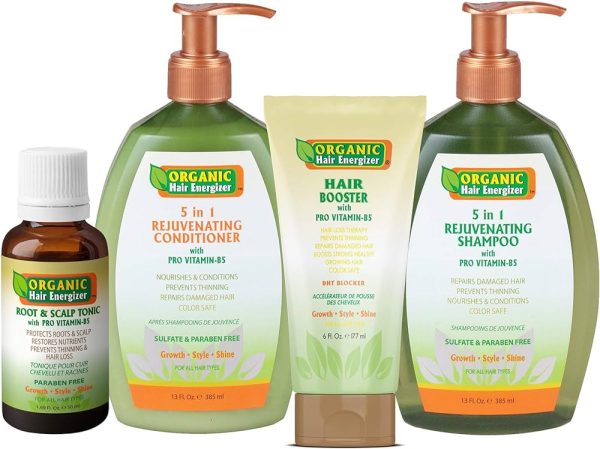 Organic Hair Energizer Root & Scalp Pro Vitamin-B5 Hair Growth Tonic