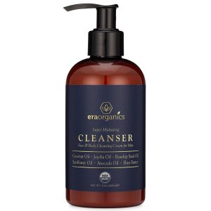 Organic Men's Face & Body Wash - Premium Moisturizing Cleanser
