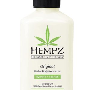 Original, Natural Hemp Seed Oil Body Moisturizer with Shea Butter and Ginseng