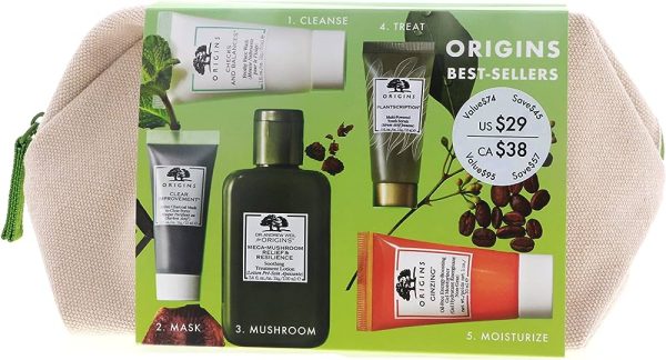 Origins Mini Skincare Set with 9 Trial Sizes