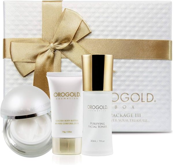 OROGOLD 24K Luxury Sample Box for Women - Travel Skin Care Set