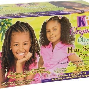 ORS Olive Oil Girls Soft Curls No-Lye Creme Texture Softening System Kit
