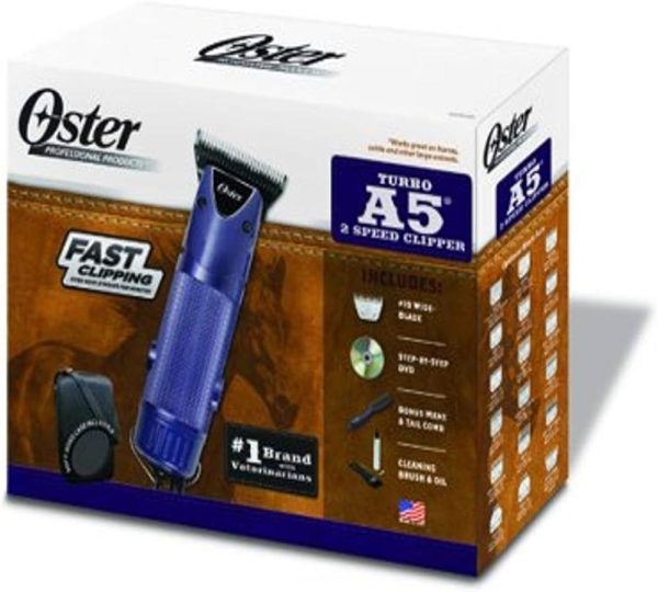 Oster Professional A5 Turbo 2-Speed Equine Clipper Kit