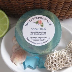 Our Own Candle Company Glycerin Bar Soap, Coconut Lime Loofah