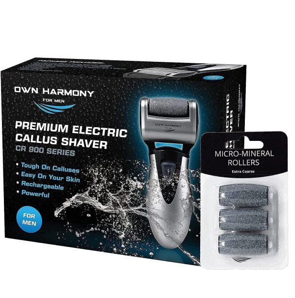 Own Harmony Electric Callus Remover and 6 Rollers Bundle