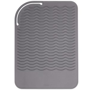 OXO Good Grips Heat Resistant Silicone Travel Mat for Curling Irons and Flat Irons