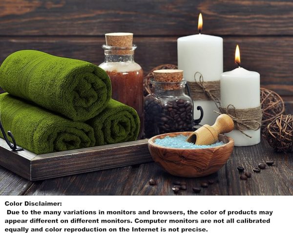 Oxycott Premium Cotton Set of 6 Bath Towels 27x54