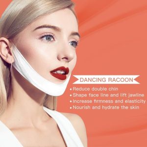 Pack of 3 Dancing Racoon Double Chin Reducer V Line