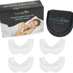 Pack of 5 Moldable Mouth Guard for Teeth Grinding Clenching Bruxism