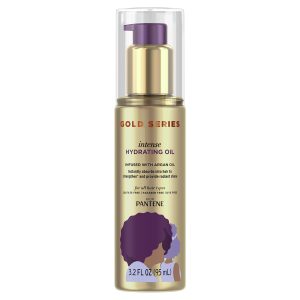Pantene, Hair Oil Treatment, Sulfate Free, Intense Hydrating, Pro-V Gold Series