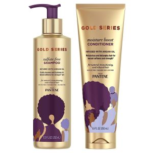 Pantene, Shampoo and Sulfate Free Conditioner Kit, Paraben and Dye Free
