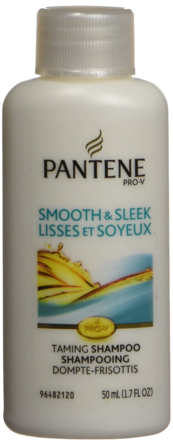 Pantene, Shampoo, with Argan Oil, Pro-V Smooth and Sleek Frizz Control